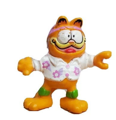 £4.42 • Buy Vintage Garfield Skateboarder 2  PVC Figure 1978 1981 United
