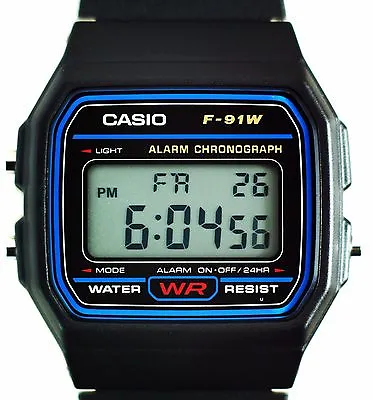 New!!! Genuine Casio Japan Gents F91 F-91w F91w-1jf Alarm Genuine Aussie Seller • $49