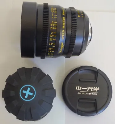 Zhongyi Mitakon Speedmaster 25mm T1 Cinema Lenses MFT Blackmagic • $269.99