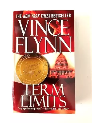 Term Limits By Vince Flynn Mass Market Paperback Book Like New Condition • $2.99