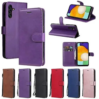 For Samsung A13 4G A12 A22 5G A32 5G A42 A52S 5G Leather Wallet Stand Case Cover • £3.85