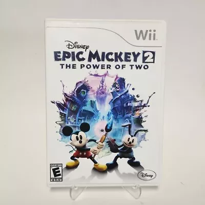 Epic Mickey 2: The Power Of Two (Nintendo Wii 2012) (COMPLETE & TESTED) • $6