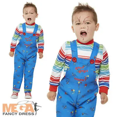 £16.49 • Buy Chucky Toddlers Fancy Dress Halloween Horror Doll Toy Boys Girls Kids Costume