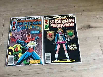  MARVEL TEAM UP COMICS LOT 5 From The 80's. 1st WHITE RABBIT.     MAKE AN OFFER! • $49.99