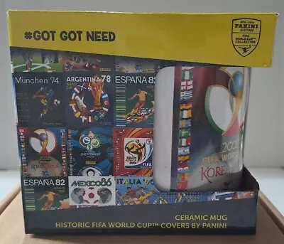 £3 • Buy Panini World Cup Heritage Ceramic Mug JAPAN/KOREA 2002