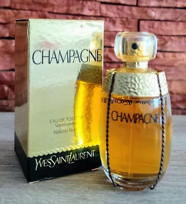 Champagne By Yves Saint Laurent EDT Spray 50ml 1.7 Fl Oz New In Damaged Box • £156.68