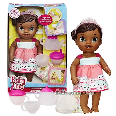 Year 2014 Baby Alive 12 Inch Doll Set - African American TEACUP SURPRISE BABY • $119.66