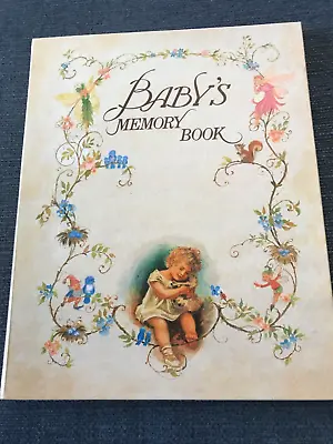 New No Box PHILOMEL Vintage 1985 BABY'S MEMORY BOOK BIRTH - 2nd GRADE Pop Ups! • $15