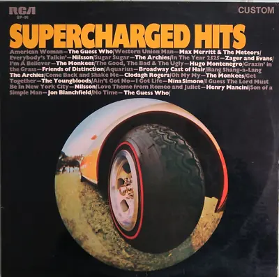 Supercharged Hits Various Artists Australia 12'' Vinyl Lp 1970 Rare Rock Pop • $24