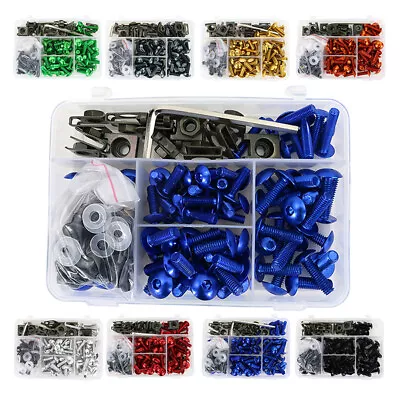 Complete Fairing Bolts Screws Aftermarket Fit For Kawasaki ZZR 1100 ZX-11 93-01 • $36.60