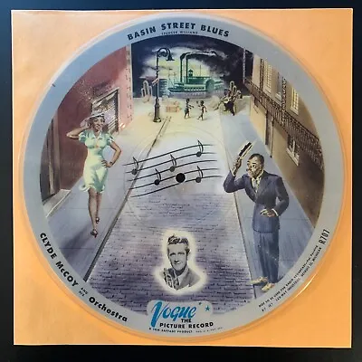 1946 Vogue Picture Record -Clyde McCoy  Basin Street Blues  - 78rpm EX • $19.99