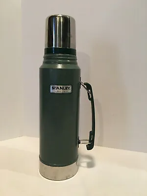 Vintage Stanley Stainless Steel 1.1 Quart Thermos EN12546-1 • $17.99