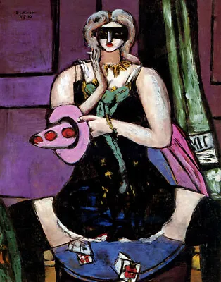 Max Beckmann Columbine Canvas Print 16 X 20  # 4130 • $39.99