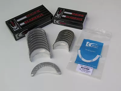 King Rod Main Bearings Kit Honda Prelude H22a H23a Npr Piston Rings Frm H22a1 • $109.95