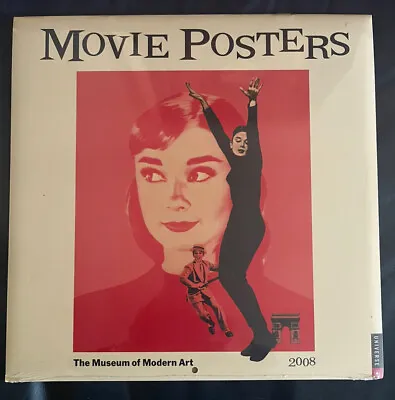 2008 Moma Movie Posters Calendar - New Sealed - Audrey Hepburn • $15.99