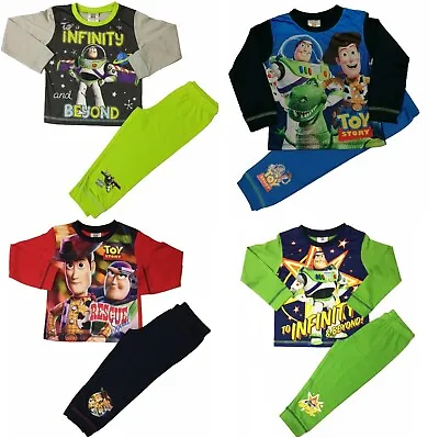 £6.90 • Buy Toy Story Boys Pyjamas Buzz Woody Disney Pjs Kids Sleepwear Sizes 1.5 To 10 Yrs