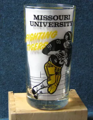 1977 Mizzou Drink Glass University Of Missouri Tigers Football Schedule MFA Oil • $15.95