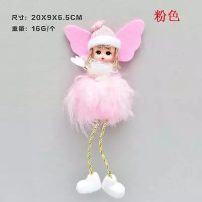 Merry Christmas Angel Plush Doll Pendant Xmas Tree Hanging Ornaments Decors • $3.23