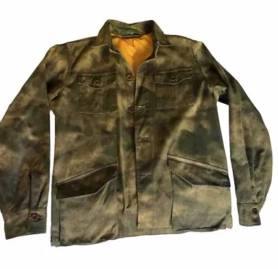 Sid Mashburn Waxed Military Jacket- Rare Camo Color- Retail $395 • $189