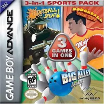3-in-1 Sports Pack For Game Boy Advance • $4.99
