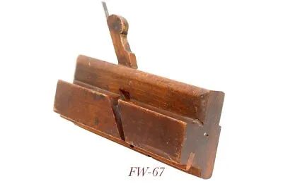 Wood Wooden 3/4 Old Wm GOLDSMITH PHILADELPHIA Side Bead Carpenter Molding Plane • $43