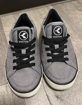 Kustom - Kramer Boys Shoes Used Size 5 Grey • $10