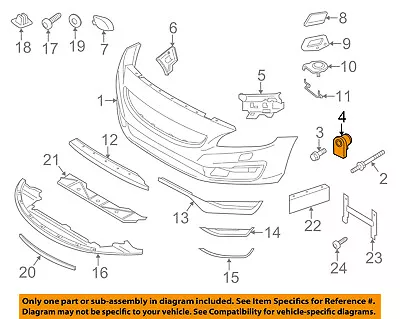 VOLVO OEM 11-16 S60 Front Bumper Grille-Bumper Cover Clip 30640541 • $2.12