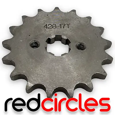 17 TOOTH 17mm 428 PIT BIKE FRONT SPROCKET Fits 17T YX125 YX140 YX160 YX 140 160 • £4.79