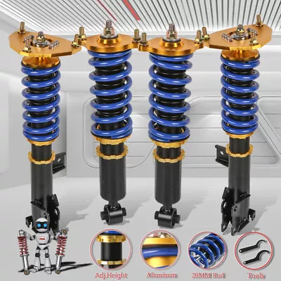 4PCS New Full Coilover Struts For 2000-05 Mitsubishi Eclipse 3rd-Gen Adj. Height • $229.95