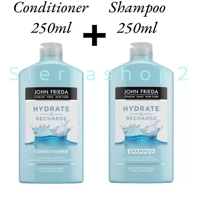 John Frieda SET  Hydrate And Recharge Conditioner & Shampoo For Soft Hair • £19.99