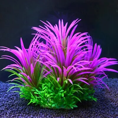 $8.41 • Buy Aquarium Artificial Fake Soft Coral Plant Fish Tank  Landscape Ornament Decor