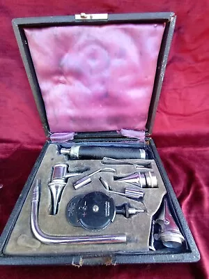 £24.99 • Buy Vintage Medical Auriscope Otoscope Ear Instrument With Box Equipment 