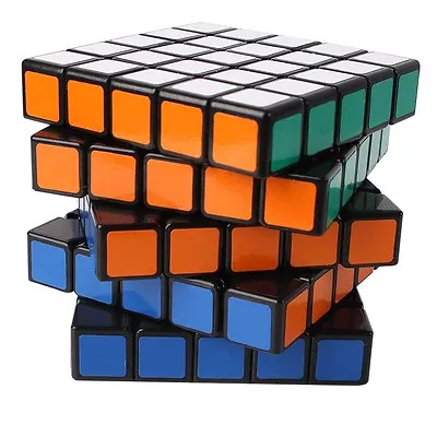 Super 5x5x5 Magic Cube 5x5 Speed Cube Ultra-smooth Puzzle Twist Toy Brain New • $8.99