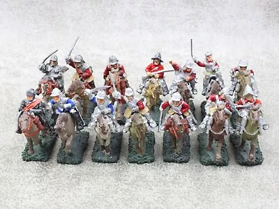 25mm 28mm Metal ENGLISH CIVIL WAR CAVALRY X14 Old School Painted 16051 • £29.99