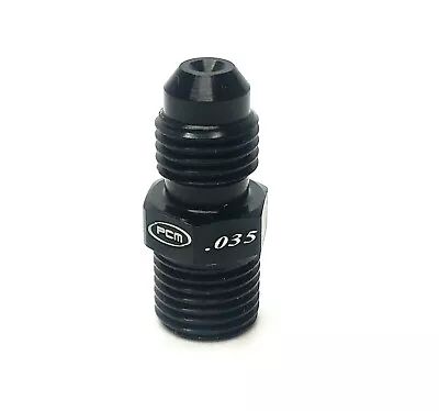 .035 4AN X M12 X1.25 Turbo Oil Feed Restrictor GT35 T25 T28 T3 T4 T6 Made In USA • $11.95