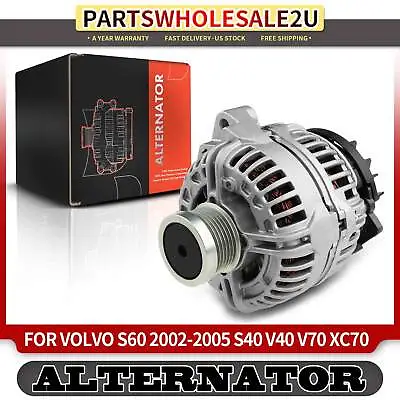 Alternator For Volvo S40 V40 V70 03-04 S60 02-05 XC70 03-06 140A 12V CCW 6Groove • $153.99