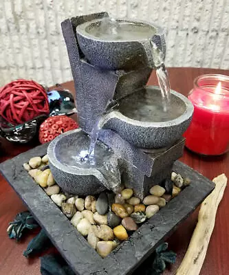 Aura Meditation Fountain For Tabletop-countertop-office Desk Indoor Zen Fountain • $36.99