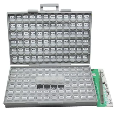 AideTek 0805 SMD 144x100pcs RoHS 1% Engineering Sample Resistor Kit In BOX-ALL  • $129.26