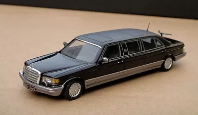 1/43 Mercedes - Benz W126 Series Trasco 1000SEL Limousine 1988    (001) • $95