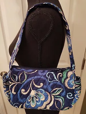 Vera Bradley Mediterranean Blue Maggie Shoulder Bag • $16