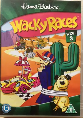 Classic Kids TV Hanna Barbera Wacky Races - Wacky Races: Volume 3 [DVD] • £2.80