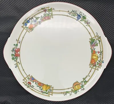 Vintage Villeroy & Boch Mon Jardin 11 3/4” Serving Tray Platter Plate Fruit￼ • $22.50