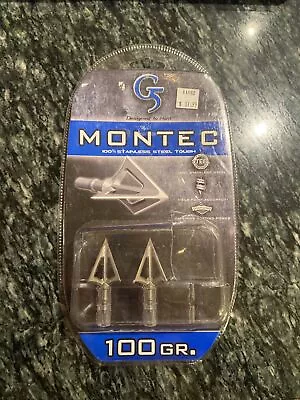 Montec 100 Grain Bowhead • $20