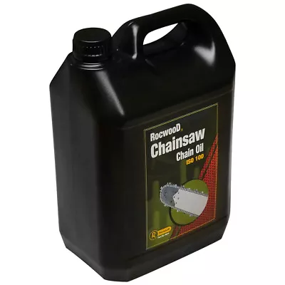 Chainsaw Chain Oil 5 Litres Super Tacky Guide Bar For All Makes Of Saw • £16.94