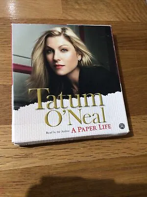 A Paper Life - Written And Read By Tatum O’Neal (5 Disc Audiobook) • $9.47