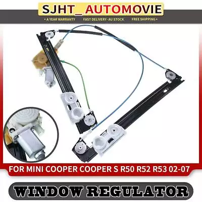 Window Regulator For Mini Cooper Cooper S R50 R52 R53 2002-2007 Left Side Front • $108.99