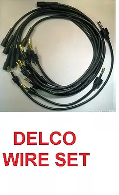 Delco Plug Wires For Buick Cadillac Chrysler Dodge Ford Pontiac Studebaker  • $29.99