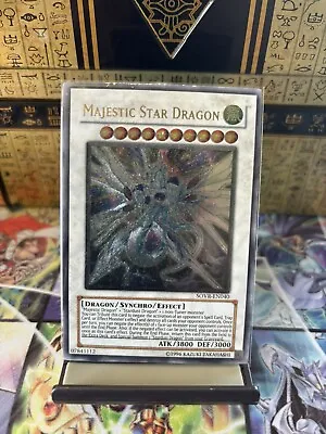 Yu-Gi-Oh! Majestic Star Dragon Unlimited SOVR-EN040 Ultimate Rare MP/LP X1 • $22.99