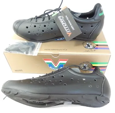 Pair Of Shoes Cyclist Cyclo VITTORIA Classic 1976 SPD New P 43 - Shoes • $250.01