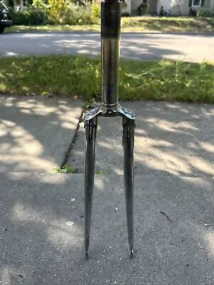 Vintage Olmo Columbus Matrix Road Bike Fork 700c 1 Inch Threaded 5.25” Steerer • $70